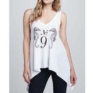 Wildfox No. 9 seahorse dreamer tank - WORN ONCE